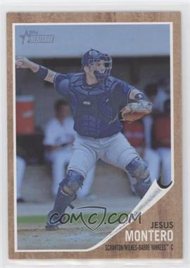 2011 Topps Heritage Minor League Edition - [Base] - Blue Tint #29 - Jesus Montero /620