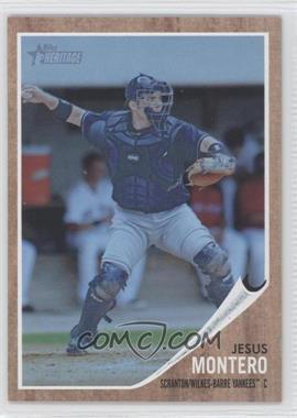 2011 Topps Heritage Minor League Edition - [Base] - Blue Tint #29 - Jesus Montero /620