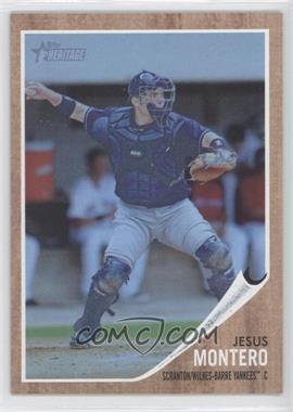 2011 Topps Heritage Minor League Edition - [Base] - Blue Tint #29 - Jesus Montero /620