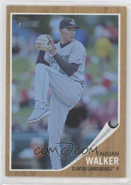 2011 Topps Heritage Minor League Edition - [Base] - Blue Tint #32 - Taijuan Walker /620