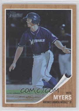 2011 Topps Heritage Minor League Edition - [Base] - Blue Tint #6 - Wil Myers /620