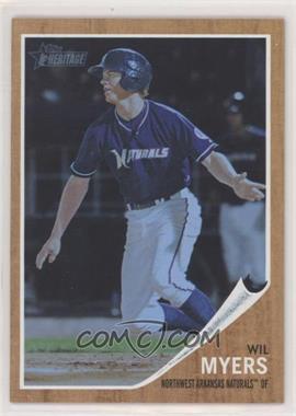 2011 Topps Heritage Minor League Edition - [Base] - Blue Tint #6 - Wil Myers /620