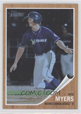 2011 Topps Heritage Minor League Edition - [Base] - Blue Tint #6 - Wil Myers /620