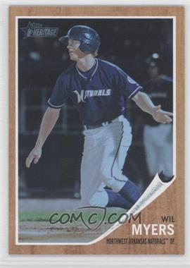 2011 Topps Heritage Minor League Edition - [Base] - Blue Tint #6 - Wil Myers /620