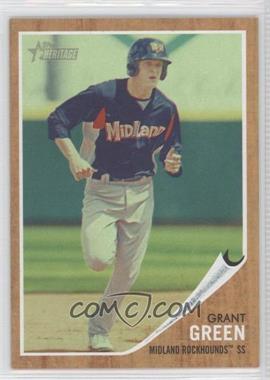 2011 Topps Heritage Minor League Edition - [Base] - Green Tint #15 - Grant Green /620