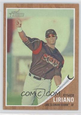 2011 Topps Heritage Minor League Edition - [Base] - Green Tint #156 - Rymer Liriano /620