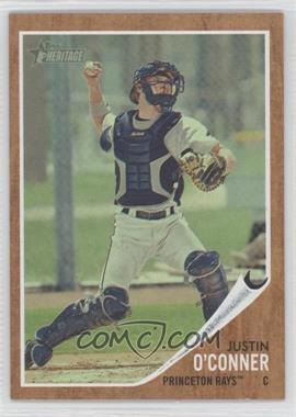 2011 Topps Heritage Minor League Edition - [Base] - Green Tint #24 - Justin O'Conner /620