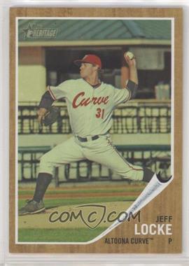 2011 Topps Heritage Minor League Edition - [Base] - Green Tint #41 - Jeff Locke /620