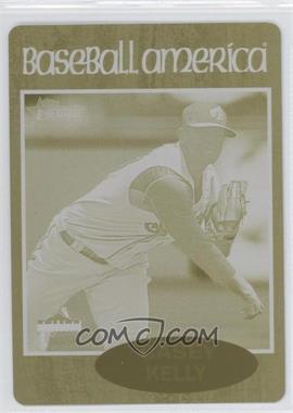 2011 Topps Heritage Minor League Edition - [Base] - Printing Plate Yellow #216 - Baseball America Minor League All-Star - Casey Kelly /1