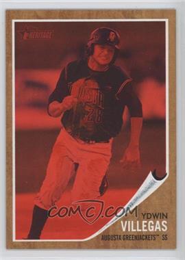 2011 Topps Heritage Minor League Edition - [Base] - Red Tint #146 - Ydwin Villegas /620