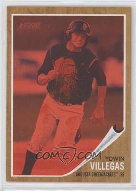 2011 Topps Heritage Minor League Edition - [Base] - Red Tint #146 - Ydwin Villegas /620