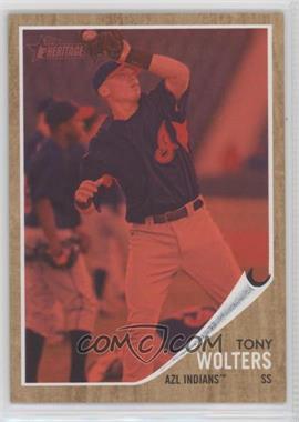 2011 Topps Heritage Minor League Edition - [Base] - Red Tint #188 - Tony Wolters /620