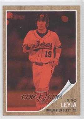 2011 Topps Heritage Minor League Edition - [Base] - Red Tint #57 - Nino Leyja /620