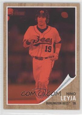 2011 Topps Heritage Minor League Edition - [Base] - Red Tint #57 - Nino Leyja /620