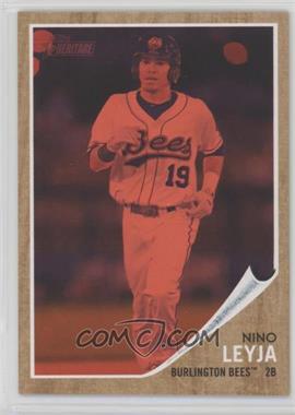 2011 Topps Heritage Minor League Edition - [Base] - Red Tint #57 - Nino Leyja /620