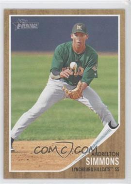 2011 Topps Heritage Minor League Edition - [Base] #1 - Andrelton Simmons