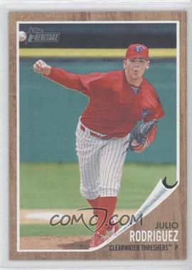 2011 Topps Heritage Minor League Edition - [Base] #10 - Julio Rodriguez