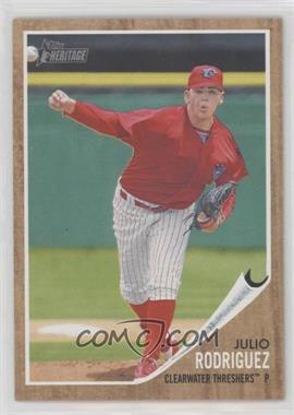 2011 Topps Heritage Minor League Edition - [Base] #10 - Julio Rodriguez