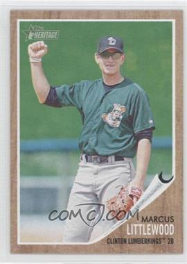 2011 Topps Heritage Minor League Edition - [Base] #157 - Marcus Littlewood