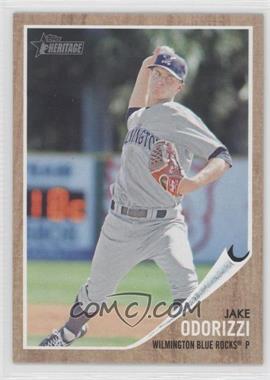 2011 Topps Heritage Minor League Edition - [Base] #177 - Jake Odorizzi
