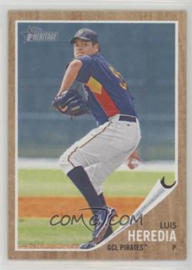 2011 Topps Heritage Minor League Edition - [Base] #18 - Luis Heredia