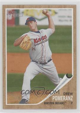 2011 Topps Heritage Minor League Edition - [Base] #187 - Drew Pomeranz