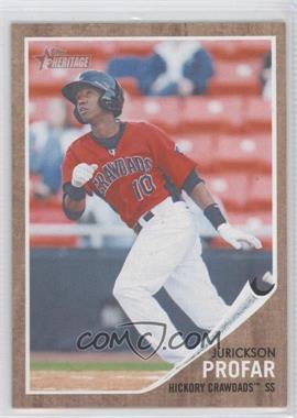 2011 Topps Heritage Minor League Edition - [Base] #189 - Jurickson Profar