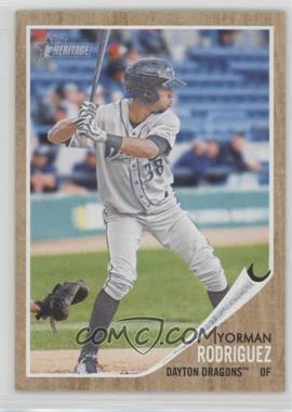 2011 Topps Heritage Minor League Edition - [Base] #198 - Yorman Rodriguez