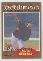 Short Print - Baseball America Minor League All-Star - Luis Heredia