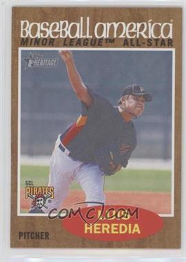 2011 Topps Heritage Minor League Edition - [Base] #213 - Short Print - Baseball America Minor League All-Star - Luis Heredia
