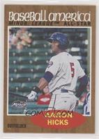Short Print - Baseball America Minor League All-Star - Aaron Hicks