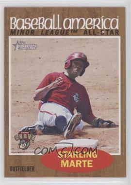 2011 Topps Heritage Minor League Edition - [Base] #220 - Short Print - Baseball America Minor League All-Star - Starling Marte