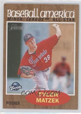 2011 Topps Heritage Minor League Edition - [Base] #221 - Short Print - Baseball America Minor League All-Star - Tyler Matzek
