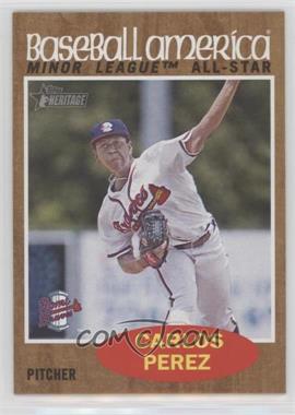 2011 Topps Heritage Minor League Edition - [Base] #227 - Short Print - Baseball America Minor League All-Star - Carlos Perez