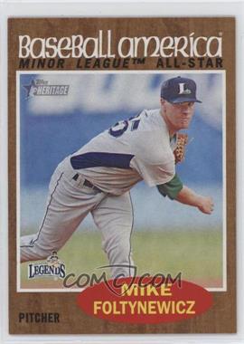 2011 Topps Heritage Minor League Edition - [Base] #231 - Short Print - Baseball America Minor League All-Star - Michael Foltynewicz