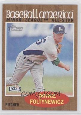 2011 Topps Heritage Minor League Edition - [Base] #231 - Short Print - Baseball America Minor League All-Star - Michael Foltynewicz