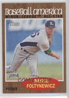 2011 Topps Heritage Minor League Edition - [Base] #231 - Short Print - Baseball America Minor League All-Star - Michael Foltynewicz