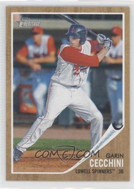 2011 Topps Heritage Minor League Edition - [Base] #42 - Garin Cecchini