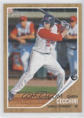 2011 Topps Heritage Minor League Edition - [Base] #42 - Garin Cecchini