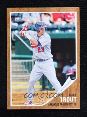 2011 Topps Heritage Minor League Edition - [Base] #44 - Mike Trout