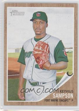 2011 Topps Heritage Minor League Edition - [Base] #58 - Keyvius Sampson