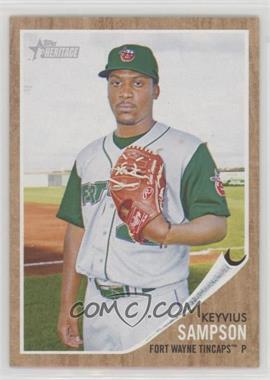 2011 Topps Heritage Minor League Edition - [Base] #58 - Keyvius Sampson