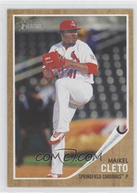 2011 Topps Heritage Minor League Edition - [Base] #83 - Maikel Cleto