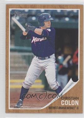 2011 Topps Heritage Minor League Edition - [Base] #86 - Christian Colon