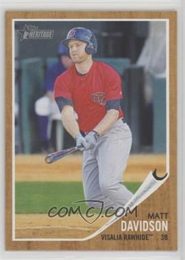 2011 Topps Heritage Minor League Edition - [Base] #95 - Matt Davidson