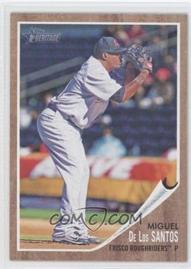 2011 Topps Heritage Minor League Edition - [Base] #99 - Miguel De Los Santos