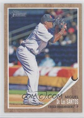 2011 Topps Heritage Minor League Edition - [Base] #99 - Miguel De Los Santos