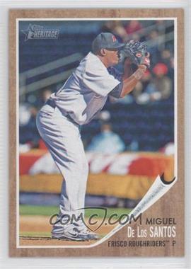 2011 Topps Heritage Minor League Edition - [Base] #99 - Miguel De Los Santos