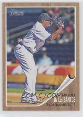 2011 Topps Heritage Minor League Edition - [Base] #99 - Miguel De Los Santos