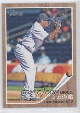 2011 Topps Heritage Minor League Edition - [Base] #99 - Miguel De Los Santos